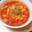 余り野菜で簡単ミネストローネ